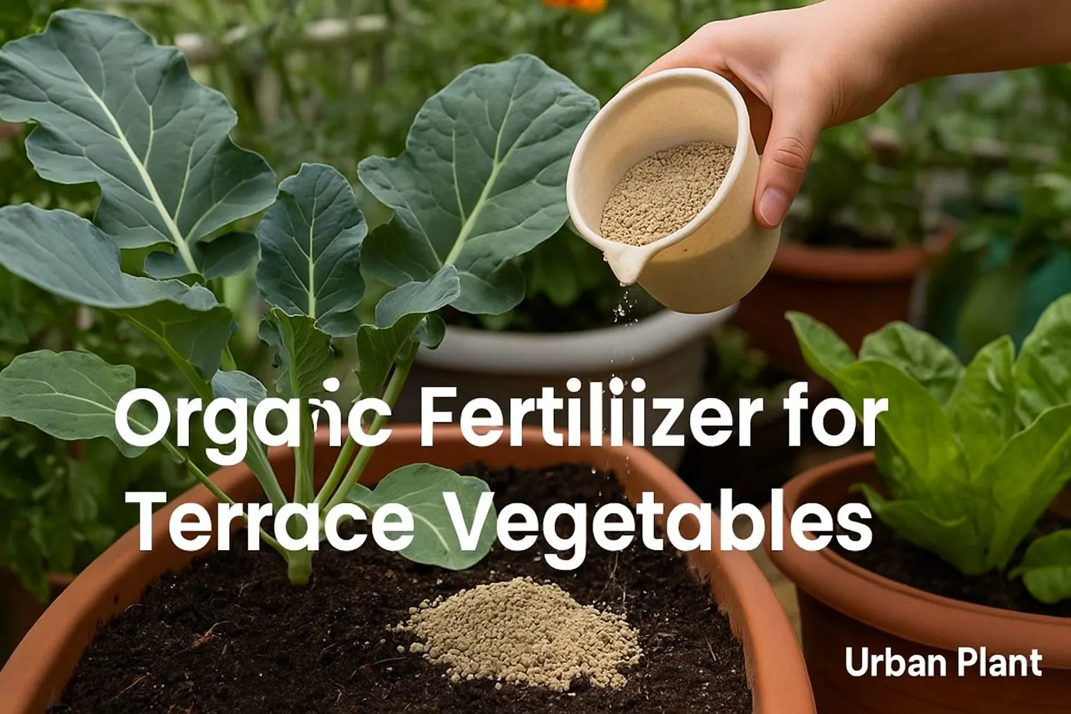 Organic Fertilizer for Terrace Vegetables - Urban Plant